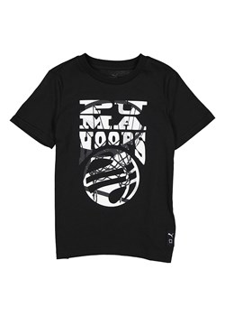 Puma Koszulka &quot;Baketball Blueprint&quot; w kolorze czarnym ze sklepu Limango Polska w kategorii T-shirty chłopięce - zdjęcie 181211586