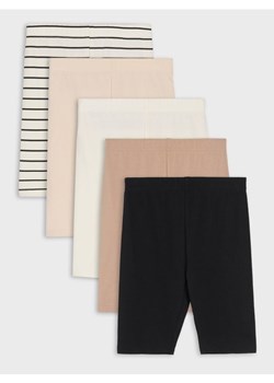 Sinsay - Krótkie legginsy 5 pack - wielobarwny - id: 751EV-MLC - marki Sinsay - 181211757 Sinsay - Krótkie legginsy 5 pack - wielobarwny ze sklepu Sinsay w kategorii Spodenki dziewczęce - zdjęcie 181211757