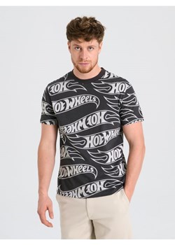 Sinsay - Koszulka Hot Wheels - szary ze sklepu Sinsay w kategorii T-shirty męskie - zdjęcie 181211759