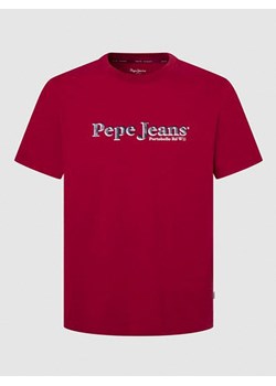 Pepe Jeans Koszulka w kolorze czerwonym ze sklepu Limango Polska w kategorii T-shirty męskie - zdjęcie 181211977