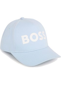 Hugo Boss Kids Czapka w kolorze błękitnym ze sklepu Limango Polska w kategorii Czapki dziecięce - zdjęcie 181212139