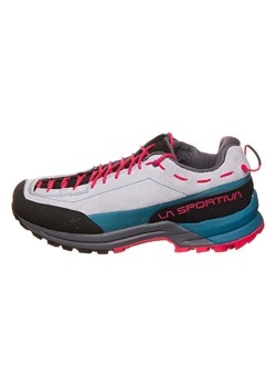 LA SPORTIVA Skórzane buty turystyczne &quot;Tx Guide&quot; w kolorze szaro-niebiesko-czerwonym ze sklepu Limango Polska w kategorii Buty trekkingowe damskie - zdjęcie 181212149