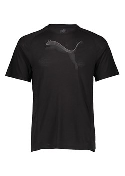 Puma Koszulka sportowa &quot;Evostripe&quot; w kolorze czarnym ze sklepu Limango Polska w kategorii Bluzki damskie - zdjęcie 181212617