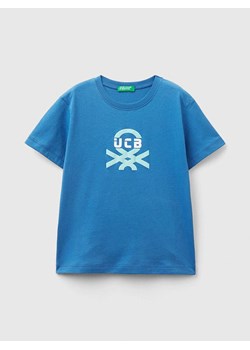 Benetton Koszulka w kolorze niebieskim ze sklepu Limango Polska w kategorii T-shirty chłopięce - zdjęcie 181212695