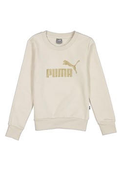 Puma Bluza &quot;ESS+ Glitter&quot; w kolorze kremowym ze sklepu Limango Polska w kategorii Bluzy dziewczęce - zdjęcie 181212729