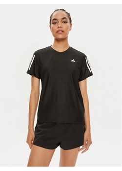 adidas Koszulka techniczna Own The Run IN2961 Czarny Regular Fit ze sklepu MODIVO w kategorii Bluzki damskie - zdjęcie 181212855
