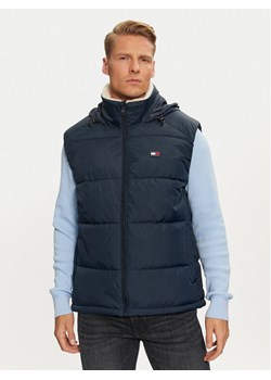 Tommy Jeans Bezrękawnik DM0DM19632 Granatowy Regular Fit ze sklepu MODIVO w kategorii Kamizelki męskie - zdjęcie 181212916