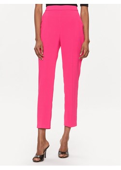 Pinko Spodnie materiałowe 102861 7624 Różowy Regular Fit ze sklepu MODIVO w kategorii Spodnie damskie - zdjęcie 181212938