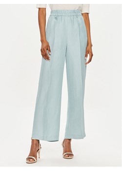 Marella Spodnie materiałowe Papiro 2413131085 Niebieski Relaxed Fit ze sklepu MODIVO w kategorii Spodnie damskie - zdjęcie 181212948
