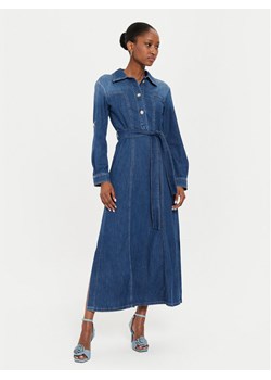 Marella Sukienka jeansowa Ada 2423226014 Granatowy Regular Fit ze sklepu MODIVO w kategorii Sukienki - zdjęcie 181212958