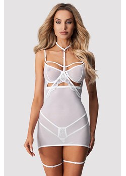 Nocna koszulka Obsessive Arrowel chemise white ze sklepu kontri.pl w kategorii Koszule nocne - zdjęcie 181213459
