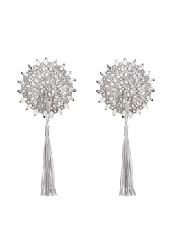 Akcesoria do biustonosza osłonki Obsessive Mistiqua nipple cover silver ze sklepu kontri.pl w kategorii Akcesoria do bielizny - zdjęcie 181213476