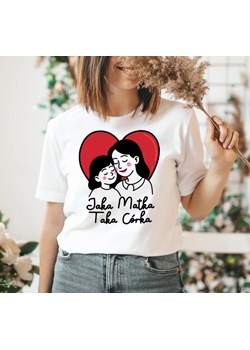 Koszulka dla mamy - JAKA MATKA TAKA CÓRKA ze sklepu Time For Fashion w kategorii Bluzki damskie - zdjęcie 181213529
