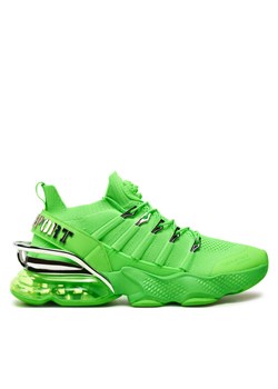 Plein Sport Sneakersy SADS USC0518 STE003N Zielony ze sklepu MODIVO w kategorii Buty sportowe męskie - zdjęcie 181216037