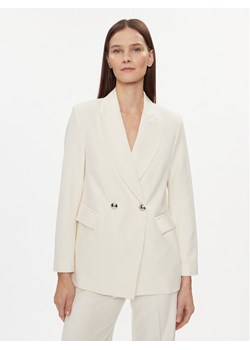 Maryley Marynarka 24EB127/43VA Écru Regular Fit ze sklepu MODIVO w kategorii Marynarki damskie - zdjęcie 181216186