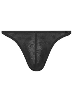 HOM Stringi Dark 402988 Czarny ze sklepu MODIVO w kategorii Majtki męskie - zdjęcie 181216337