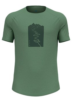 Odlo Koszulka funkcyjna &quot;Ascent&quot; w kolorze zielonym ze sklepu Limango Polska w kategorii T-shirty męskie - zdjęcie 181217405