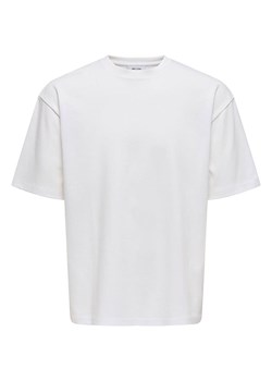 ONLY &amp; SONS Koszulka w kolorze białym ze sklepu Limango Polska w kategorii T-shirty męskie - zdjęcie 181217528