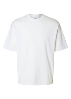 SELECTED HOMME Koszulka w kolorze białym ze sklepu Limango Polska w kategorii T-shirty męskie - zdjęcie 181217675