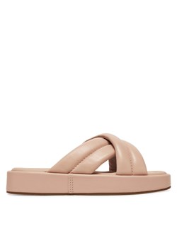 Klapki Clarks Alda Glide 26181185 Różowy ze sklepu eobuwie.pl w kategorii Klapki damskie - zdjęcie 181218768