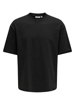 ONLY &amp; SONS Koszulka w kolorze czarnym ze sklepu Limango Polska w kategorii T-shirty męskie - zdjęcie 181218938
