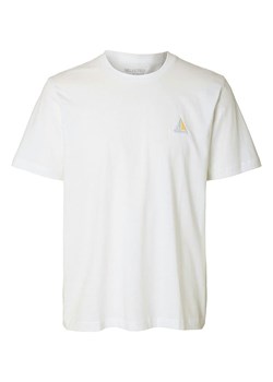 SELECTED HOMME Koszulka w kolorze białym ze sklepu Limango Polska w kategorii T-shirty męskie - zdjęcie 181219026