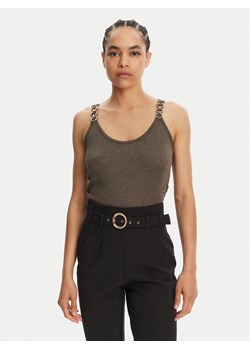 Morgan Top 251-DIDOA Zielony Slim Fit ze sklepu MODIVO w kategorii Bluzki damskie - zdjęcie 181219318