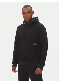EA7 Emporio Armani Bluza 7M000141 AF13538 UC001 Czarny Regular Fit ze sklepu MODIVO w kategorii Bluzy męskie - zdjęcie 181219339