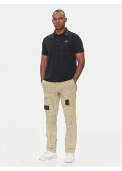 Aeronautica Militare Spodnie materiałowe 251PA1387CT1493 Beżowy Regular Fit ze sklepu MODIVO w kategorii Spodnie męskie - zdjęcie 181219347