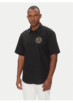 Versace Jeans Couture Koszula 78GALY11 Czarny Regular Fit ze sklepu MODIVO w kategorii Koszule męskie - zdjęcie 181219357