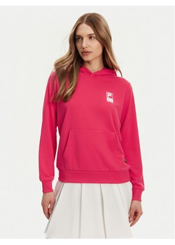 Fila Bluza Lisakovsk FAW1046 Różowy Regular Fit ze sklepu MODIVO w kategorii Bluzy damskie - zdjęcie 181219368