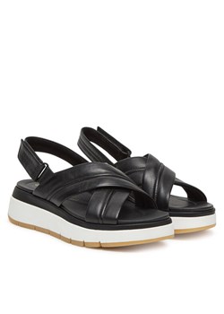 Clarks Sandały Tuscan Cross 26182233 Czarny ze sklepu MODIVO w kategorii Sandały damskie - zdjęcie 181219486