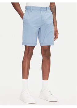 Tommy Jeans Szorty materiałowe Scanton DM0DM21950 Niebieski Slim Fit ze sklepu MODIVO w kategorii Spodenki męskie - zdjęcie 181219498