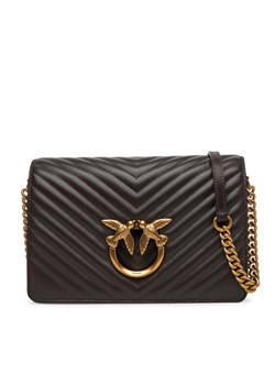 PINKO Torebka Love Click Classic PE 25 PLTT 100063 A0GK Brązowy ze sklepu MODIVO w kategorii Listonoszki - zdjęcie 181219505