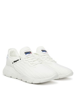 Blauer Sneakersy S5HULETT01 Biały ze sklepu MODIVO w kategorii Buty sportowe męskie - zdjęcie 181219546