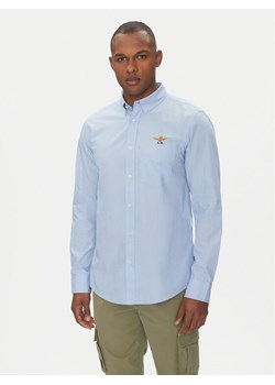 Aeronautica Militare Koszula 251CA1277CT3532 Niebieski Regular Fit ze sklepu MODIVO w kategorii Koszule męskie - zdjęcie 181219558