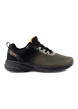 Sportowe buty tekstylne damskie czarne DK ze sklepu ButyModne.pl w kategorii Buty sportowe damskie - zdjęcie 181220299