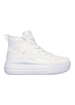 Buty Skechers Hyperlift 310253L-WHT białe ze sklepu ButyModne.pl w kategorii Trampki dziecięce - zdjęcie 181220368