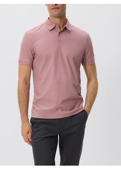Reserved - Polo z merceryzowanej bawełny - jasnofioletowy ze sklepu Reserved w kategorii T-shirty męskie - zdjęcie 181221887