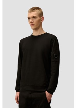 C.P. COMPANY Czarna męska bluza Crew Neck, Rozmiar M ze sklepu outfit.pl w kategorii Bluzy męskie - zdjęcie 181222357