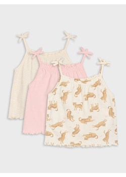 Sinsay - Koszulki 3 pack - wielobarwny - id: 176EB-MLC - marki Sinsay - 181223126 Sinsay - Koszulki 3 pack - wielobarwny ze sklepu Sinsay w kategorii Bluzki dziewczęce - zdjęcie 181223126
