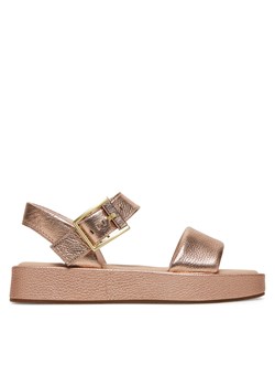 Sandały Clarks Alda Strap 26181223 Złoty ze sklepu eobuwie.pl w kategorii Sandały damskie - zdjęcie 181223375