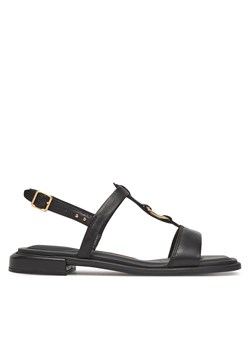 Sandały Clarks Ariany Sling 26181240 Czarny ze sklepu eobuwie.pl w kategorii Sandały damskie - zdjęcie 181223398