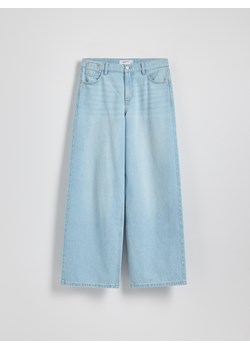 Reserved - Jeansy wide leg baggy - niebieski ze sklepu Reserved w kategorii Jeansy damskie - zdjęcie 181223959