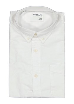 SELECTED HOMME Koszula - Regular fit - w kolorze białym ze sklepu Limango Polska w kategorii Koszule męskie - zdjęcie 181224496