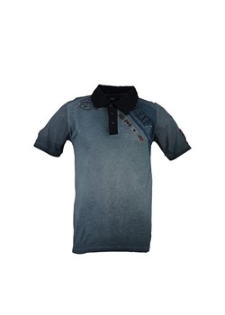 Geographical Norway Koszulka polo &quot;Kasri&quot; w kolorze granatowym ze sklepu Limango Polska w kategorii T-shirty chłopięce - zdjęcie 181224826