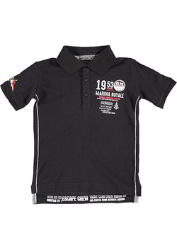 Geographical Norway Koszulka polo &quot;Kadre&quot; w kolorze czarnym ze sklepu Limango Polska w kategorii T-shirty chłopięce - zdjęcie 181224838