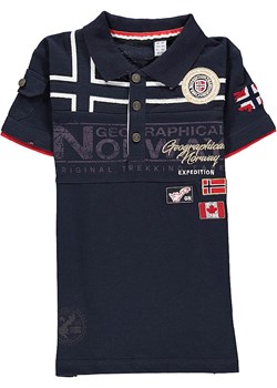 Geographical Norway Koszulka polo &quot;Klipo&quot; w kolorze granatowym ze sklepu Limango Polska w kategorii T-shirty chłopięce - zdjęcie 181224866