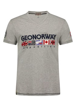 Geographical Norway Koszulka &quot;Jouky&quot; w kolorze szarym ze sklepu Limango Polska w kategorii T-shirty chłopięce - zdjęcie 181224888