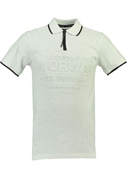 Geographical Norway Koszulka polo &quot;Kupply&quot; w kolorze białym ze sklepu Limango Polska w kategorii T-shirty chłopięce - zdjęcie 181224905